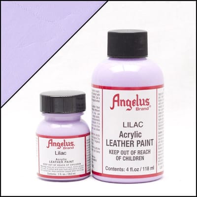 Angelus leerverf Lila 118ml/4oz - Voor glad lederen oppervlakken van o.a. schoenen, tassen en jassen