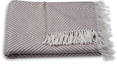 Atmooz Plaid Glow – 150x200cm – Taupe – Katoenmix – Met Franjes