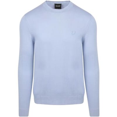 Lyle & Scott Tonal Pullover Lichtblauw - Maat XXL - Heren - Pullovers