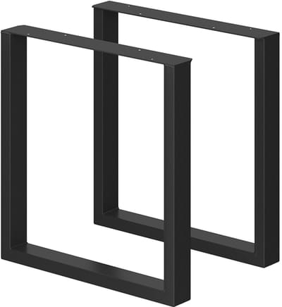 Vicco Tafelpoten – 70 x 72 cm Vierkant Zwart