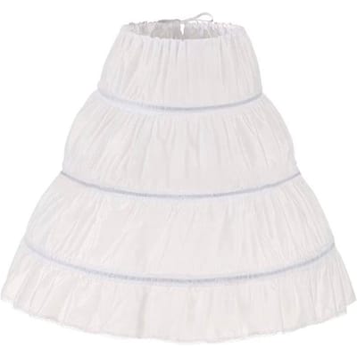 Petite Sophia Jeu de rôle Mignonne Robe de bal Costume Sofia Robe de jeu Longueur thé Bouffante Robe de fête d'anniversaire En tant qu'Interne Princesse 3T(TAG 110) white