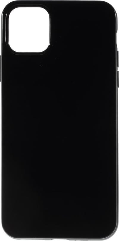 Peachy Backcover bescherming simpel TPU hoesje geschikt voor iPhone 11 Pro - Zwart