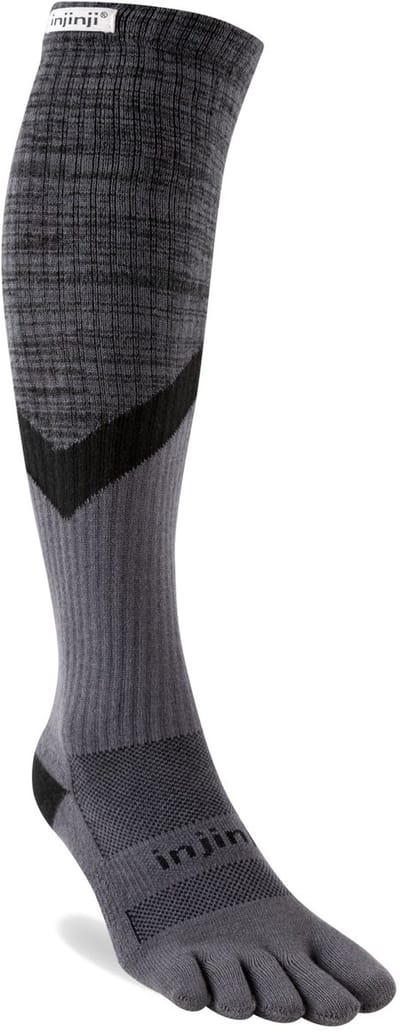 Injinji Trail Midweight OTC Teensokken Unisex 213190 80 Grey S=37-40