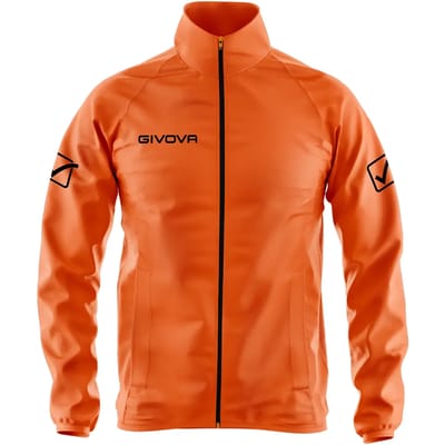 Givova Rain Basico Jas Oranje 6-8 Years Kinderen