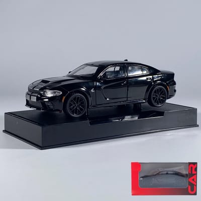 1:32 Dodge Charger Srt Super Sportwagen Legering Diecast Modelauto Huis Simulatie Bureau Display Volwassene Valentijnsdag Cadeau Jongens