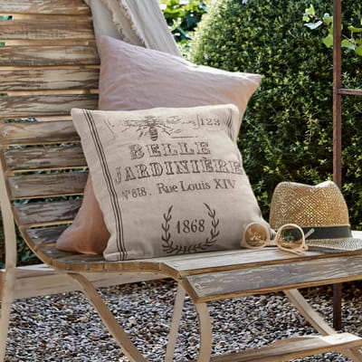 LOBERON Kussenhoes Abelle beige