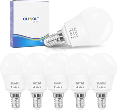 6x E14 LED Lamp Klein 5W Dimbaar Koud Wit 6000K - Vervangt 40W Halogeen