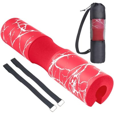 Barbell Pad voor Squats en Heup Stuwkrachten - Comfortabele Foam Kussen voor Gewichtheffen en Fitness