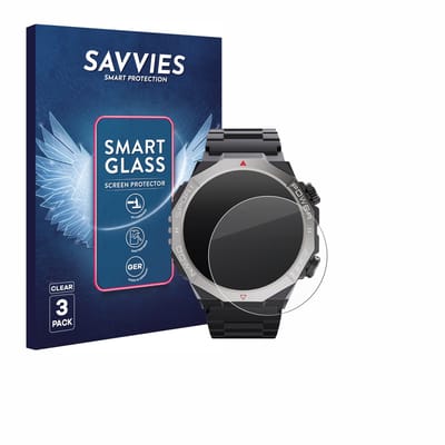 3 Stuks Savvies Screenprotector - geschikt voor Ddidbi S10 1.39" - beschermfolie glas transparant