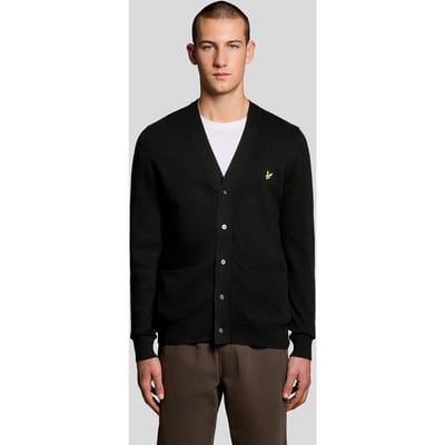 Katoenen V-hals cardigan Lyle & Scott