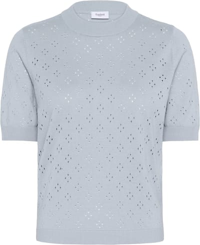 Saint Tropez OlineSZ SS Pullover Dames Trui - Kentucky Blue