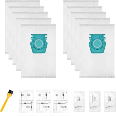 10 stofzuigerzakken geschikt voor Miele Pure TU S1 L1 stofzakken - stofzuigerzakken - stofzuigerzakken miele - met 1 Borstel voor het reinigen - 3 sets Filter Katoen Kleine