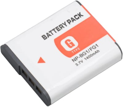 Camera Batterij - Vervangende Accu - Buitenopnames Maken - Overbelasting Bescherming - 1400 mAh - Zwart