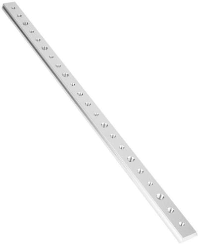 Allecto - T-groef rail - Aluminium - Duurzaam - 450mm - Geschikt voor
