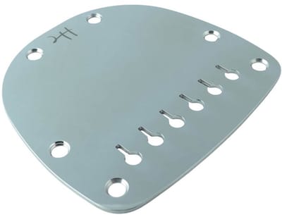 Halon JHP-32-1 Hardtail Conversieplaat voor JM/JG Gitaar – Satin RVS