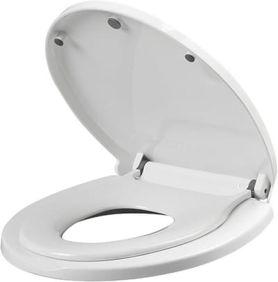 2-in-1 Toiletbril met Softclose en Verwijderbaar Kinderzitje voor Volwassenen en Peuters
