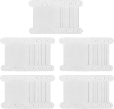 50x Borduurspoelen Spoelen Clips voor Garen Ordenen Kruissteek & Naaiprojecten