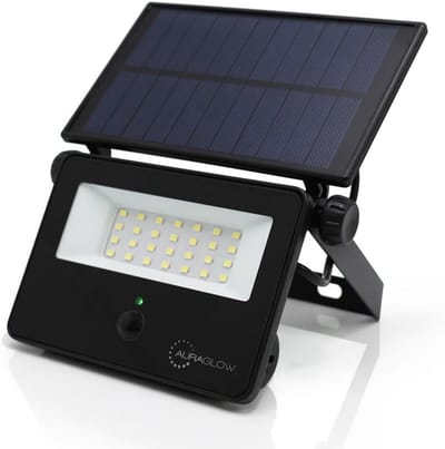 Solar Beveiligingsschijnwerper met PIR Bewegingssensor en Wandmontage