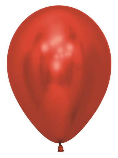 SEMPERTEX  REFLEX CRYSTAL ballon, Latex, Rood, 30 cm, 50 stuk(s)