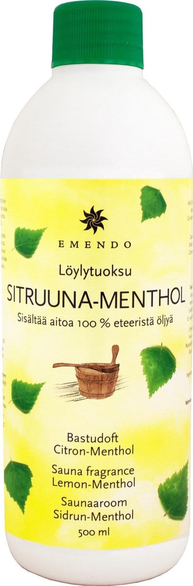 Emendo - Citroen en menthol sauna geur - 500 ml