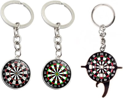1 Stuk Dart Tool Accessoire met 2 Stukken Dartbord, Sleutelhanger en Flesopener - Dart Cadeau, Dart Decoratie, Dart Houder, Perfect voor Dartliefhebbers
