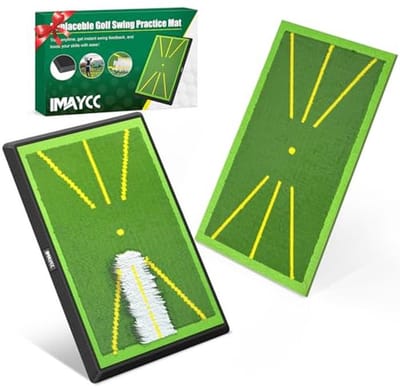 Vervangbare Golfmat Oefenmat met Antislip Rubberen Basis - Ideaal voor Binnen- en Buitentraining