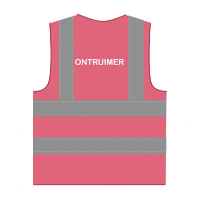 Ontruimer hesje RWS roze