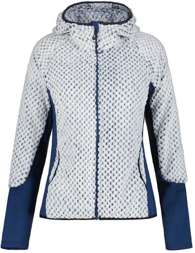 Icepeak Daisetta I Fleece Met Kap Wit 2XL Vrouw