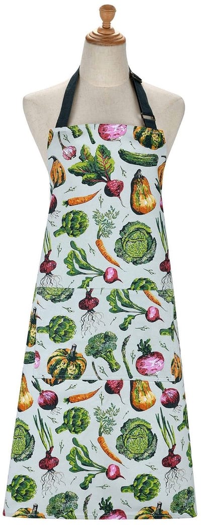 Voordeelset 3 delig: Keukenschort Theedoek en Ovenwant Vegetable Medley - Ulster Weavers