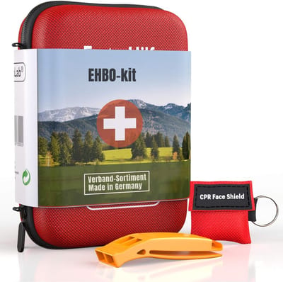 YOR® Ehbo Reisset - Reisset - EHBO - Rood - 18cm x 12cm x 7cm