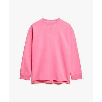 Superdry Studios Crew Sweatshirt Pink Grootte: 38