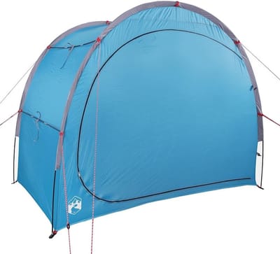 Bijzettent Opbergtent - Camping Tent - Extra Opbergruimte - Waterdicht Ontwerp - 1 Persoon - Blauw