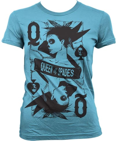 Hybris Queen -of-Spades Girly T-shirt voor dames SH-5-51152-H8-5