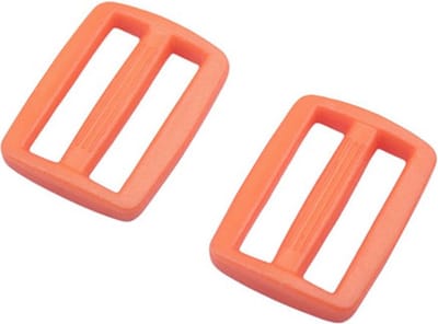 Plastic gesp - 14 millimeter - 10 Stuks - paracord armband - paracord armband survival - Oranje