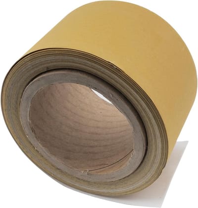 Zelfklevend Schuurpapier Rol 600 Grit - Oxide Schuurvel voor Houtbewerking en Metalen - 70mm x 15m