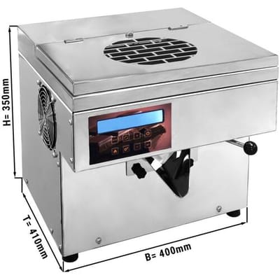 GGM Gastro Schokoladen-Temperiergerät / Betatemper - 2,5 kg - 500 Watt Zilver
