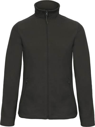 Fleecevest 'ID.501 Micro Fleece Full Zip' Dames Maat M Zwart