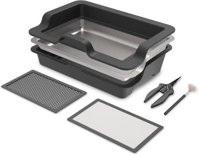 Groot Trim Tray Set voor Planten | Ergonomisch Design met Verwisselbare Schalen en Zeefen