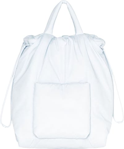 Marc O'Polo Schoudertas Kaija Shopper Spring Sky Lichtblauw