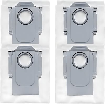 4x Stofzuigerzakken geschikt voor Roborock Q Revo / P10 - stofzak vervanging