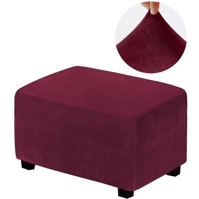 2 maten voetenbankhoes Elastische voetenbankhoes Flexibele meubelbescherming Verwijderbare voetenbankhoes Home XL Size