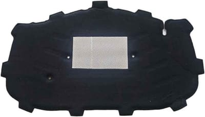 Geluidsisolatie Motorkap - Geluiddempend Katoen - Motor Beschermen - Warmte-isolerend - 25.4 x 12.7 x 5.08 cm - Zwart