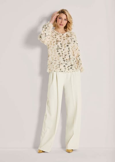 MADELEINE Sweatshirt Sweatshirt met glamoureuze touch