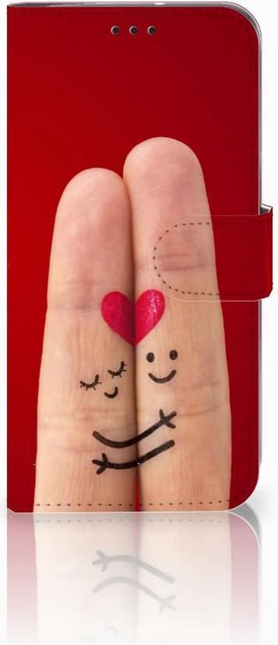 Motorola Moto G7 | G7 Plus Wallet Case met Pasjes Liefde - Origineel Romantisch Cadeau
