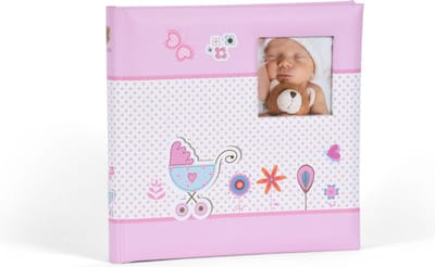Fotoalbum - Henzo - Baby Moments - 80 foto's - Roze
