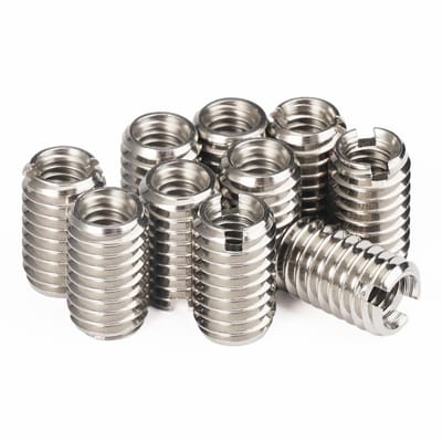 NTHProducts - Draad Inserts M4 naar M6 - Zelftapper - Roestvrij staal - Draadreparatie - Verbeter verbinding - Geschikt voor mechanische toepassingen