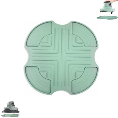 1 stuk - Warmte-isolatiemat voor airfryer - Multifunctionele siliconen warmte-isolatiemat voor airfryer - Antislip aanrechtbeschermer - Gemakkelijk schoon te maken warmte-isolatiemat - Geschikt voor de Ninja FN101GY airfryer