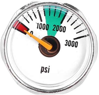 Dailygoods - Mini Manometer voor Paintball en PCP met 3000 PSI