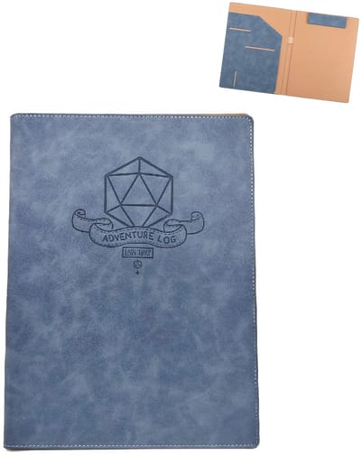 Lapi Toys - Schrijfmap - Conferentiemap - Klemmap - Dnd - 33 x 26 cm - Blauw