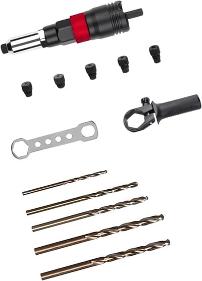Trekcentrumset - Klinknagel Gereedschap - Bevestigingen Maken - Ergonomische Grip - 5 Maten - Meerkleurig
